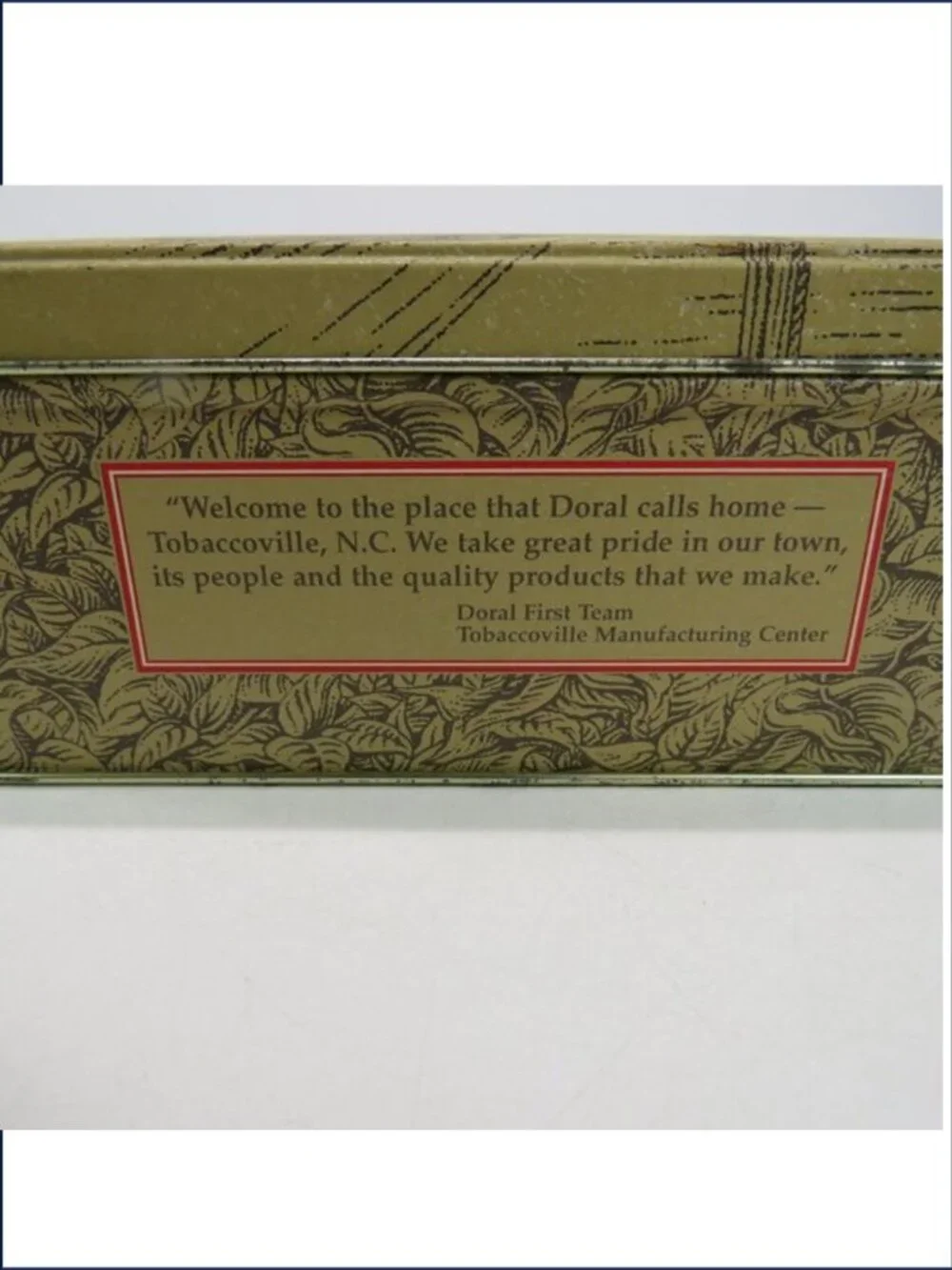 VTG General Store (6) Metal Tins Bundle Smith Bros Doral Burt’s Bees Starbucks
